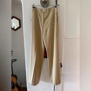 Vintage Tahari Cream Colored Slacks